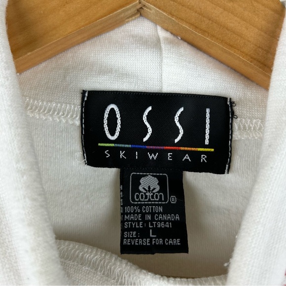 Vintage Ossi Skiwear Men’s Turtleneck Shirt. Size L - Picture 3 of 10